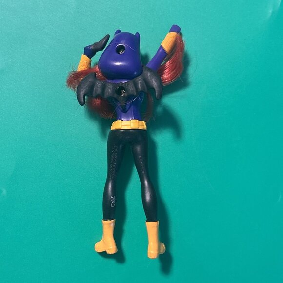 DC SUPER HERO GIRLS Batgirl Action Figure Bat Girl 2016 6" McDonalds Happy Meal - Picture 3 of 3